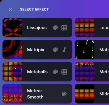 WLED+ Effect Previews